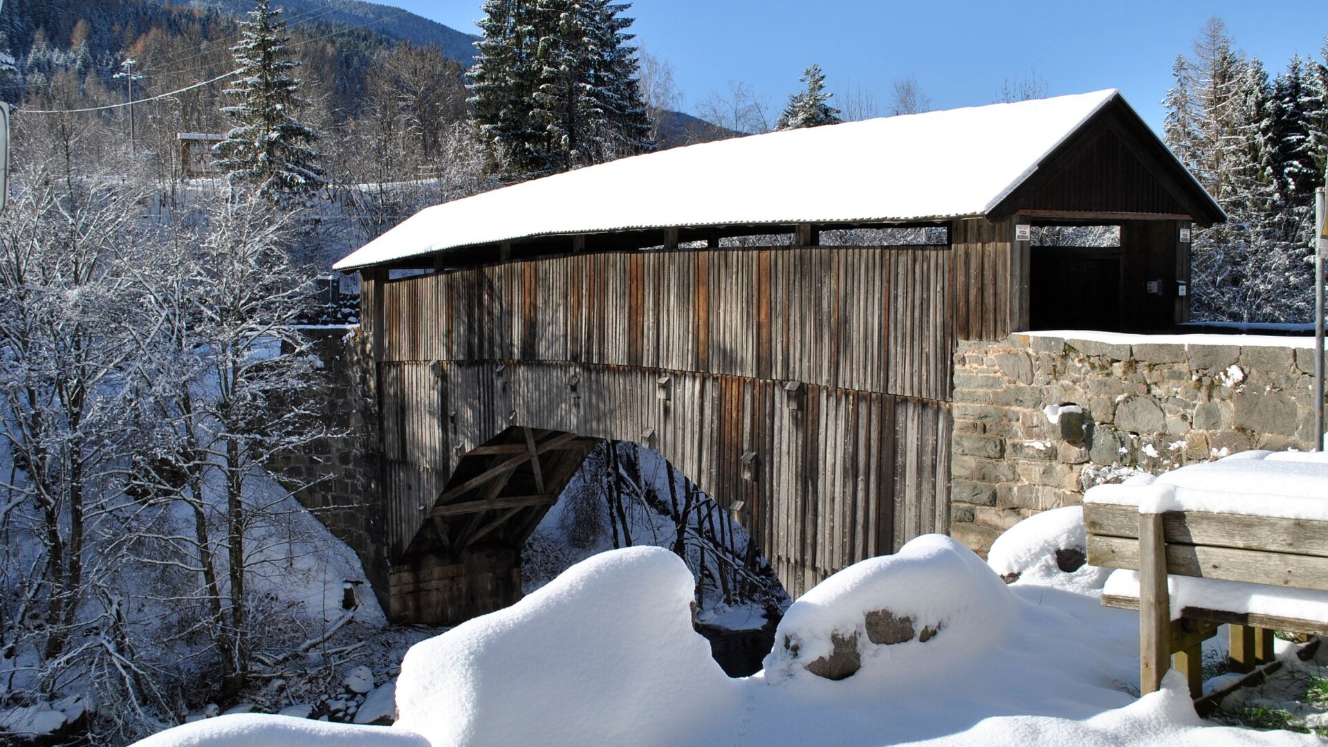 Ponte di legno Panchià | © Staff Outdoor Val di Fiemme, APT Fiemme Cembra