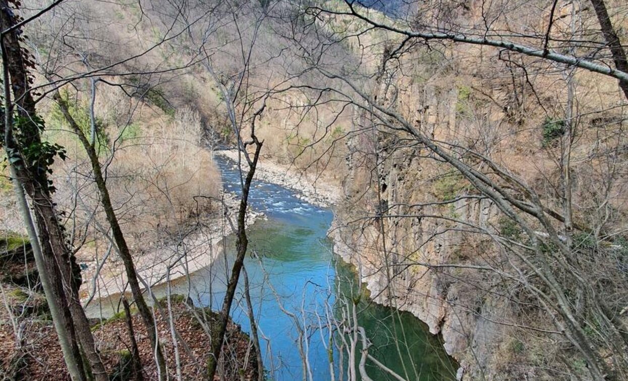 One of the viewpoints over the Avisio along the path | © Elisa Travaglia, Rete di Riserve Val di Cembra Avisio One of the viewpoints over the Avisio along the path | © Elisa Travaglia, Rete di Riserve Val di Cembra Avisio