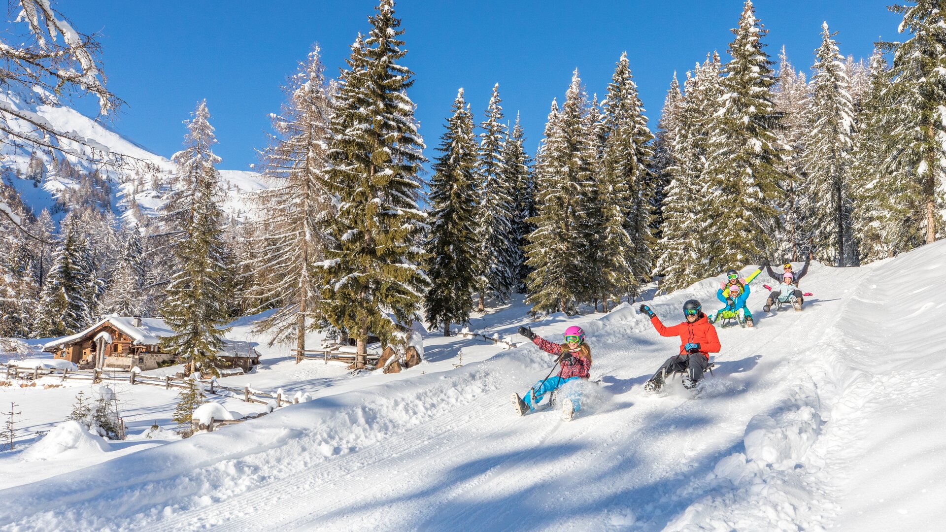 Winter in Val di Fiemme, Trentino - Dolomiti - Fiemme